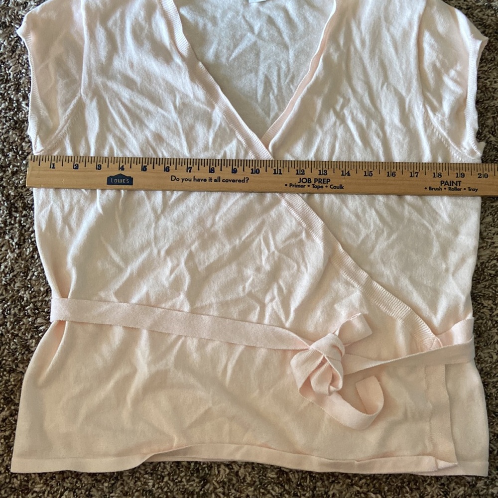J.Crew light pink wrap shirt - Picture 5 of 10